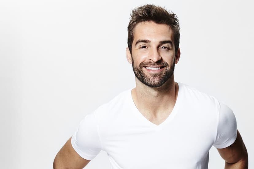 Confident man