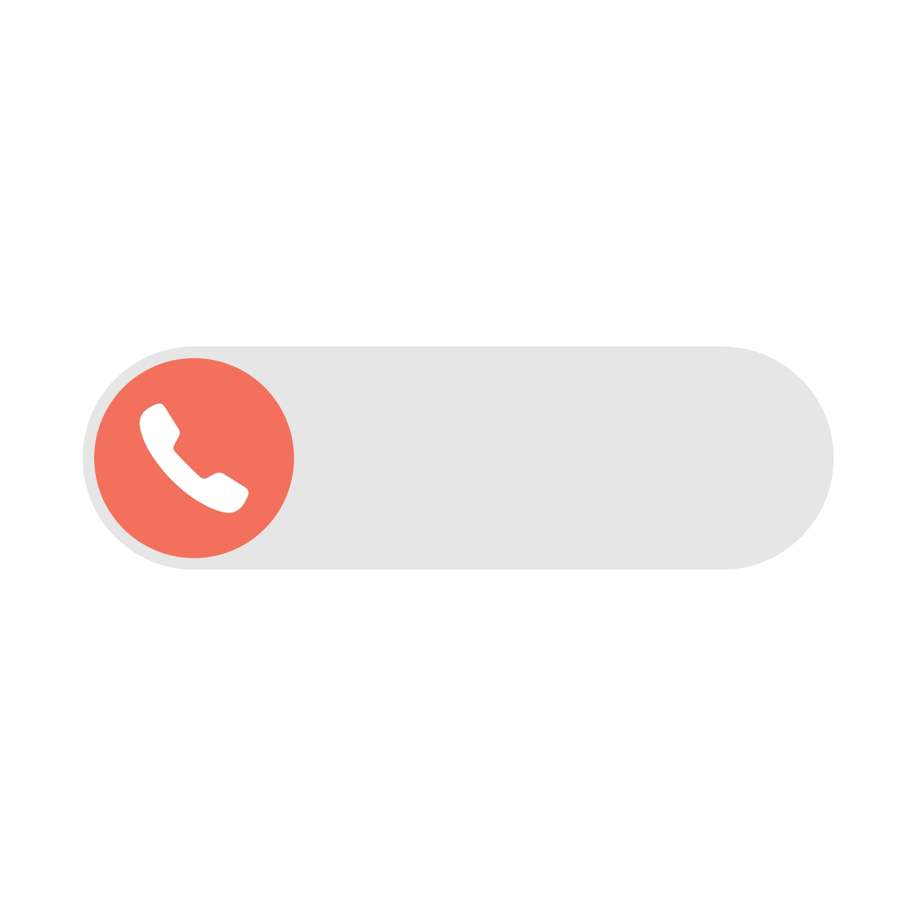Enquiry Icon, Button Get Started in Bittersweet Red